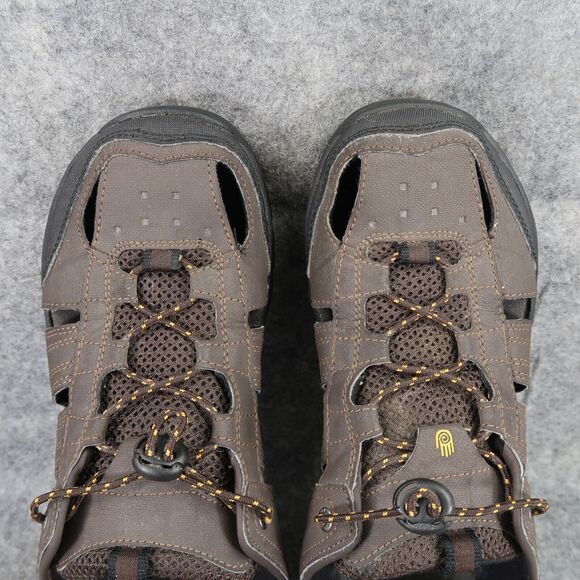 Teva Shoes Men 8 Sandal Fisherman Kitling Slip On Closed Toe Sport Comfort Brown main image 11